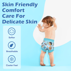 ALVABABY Swim Diapers 3pcs Baby & Toddler Reusable Waterproof Swimming Diaper for Boy's for Swim Classes 3XBS04