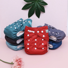 (MCF) 6-Pack Cloth Diapers with 12 Microfiber Inserts 6BM107A