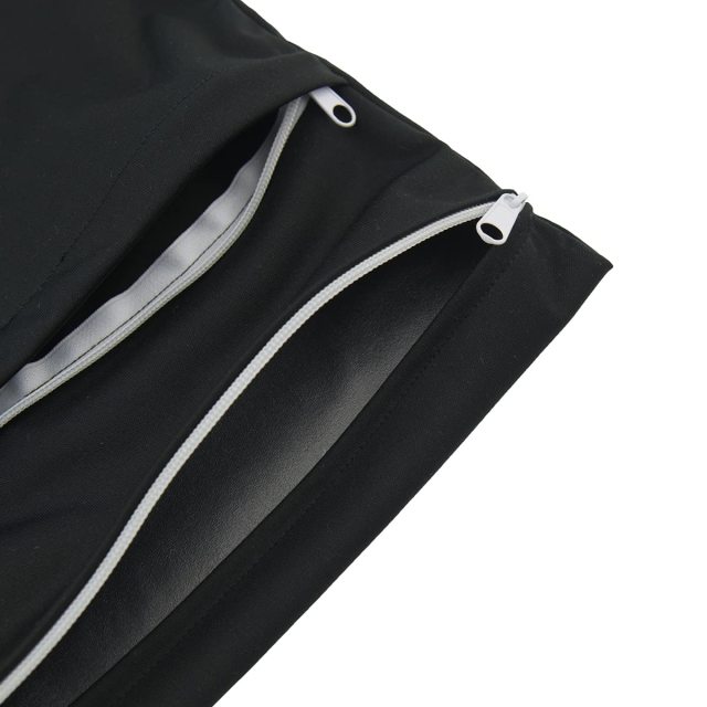 (MCF) 2-Pack Waterproof Diaper Wet Dry Bags (Grey & Black, L2629A)