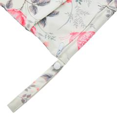 (MCF) 2-Pack Waterproof Diaper Wet Dry Bags (Flowers, L5166A)