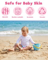 (MCF) 2-Pack Reusable Swim Diapers SW09-10A