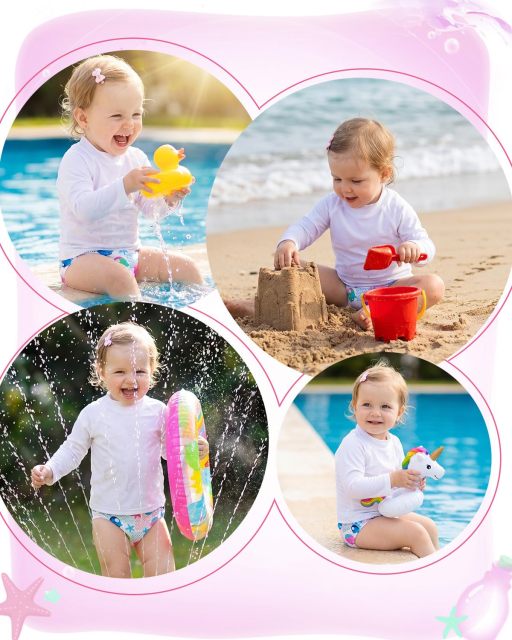 (MCF) 2-Pack Reusable Swim Diapers SW09-10A