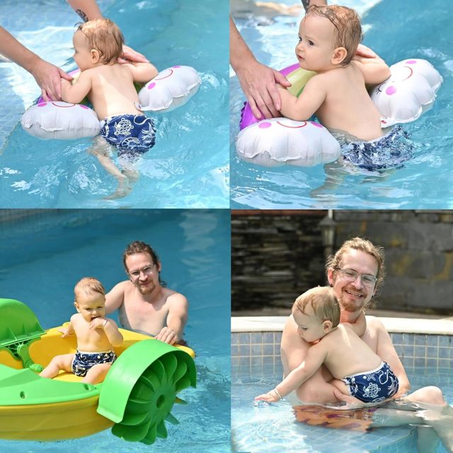 (MCF) 2-Pack Reusable Swim Diaper SW18-21A