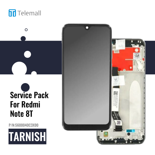 Xiaomi Redmi Note 8T Display module LCD / Screen + Touch starscape Blue 5600030C3X00 Service Pack