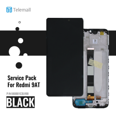 Xiaomi Redmi 9AT Display Module & Front Cover (Black) 560001C3LV00