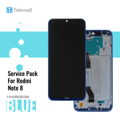 Xiaomi Redmi Note 8 (M1908C3JG) Display module LCD / Screen + Touch neptune Blue 5600030C3J00
