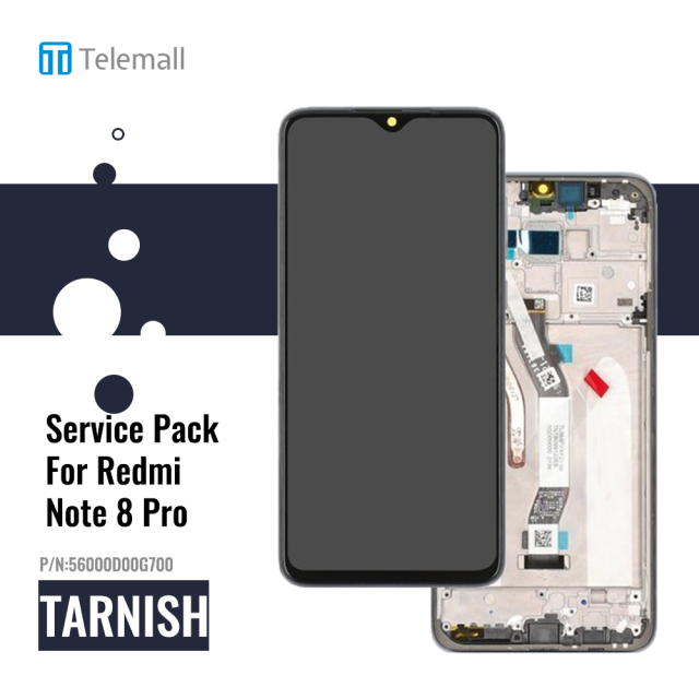 Xiaomi Redmi Note 8 Pro (M1906G7I M1906G7G) Display module LCD / Screen + Touch Blue 56000G00G700