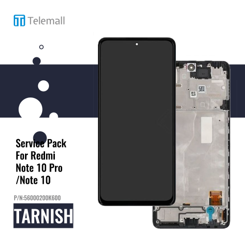 Xiaomi Redmi Note10 Pro Display module LCD / Screen + Touch Tarnish 56000200K600