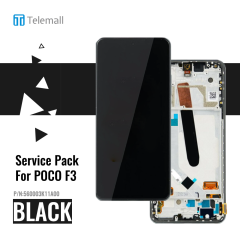 Xiaomi Poco F3 (M2012K11AG) Display LCD Touchscreen +Frame Night black 560003K11A00
