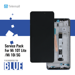 Xiaomi Mi 10T Lite 5G (M2007J17G) - Display LCD Touchscreen + Frame Atlantic Blue  5600030J1700