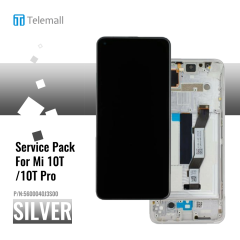 Xiaomi Mi10T / Mi 10T Pro Display module LCD / Screen + Touch Lunar Silver 5600040J3S00