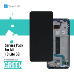 Xiaomi Mi10 Lite Display module LCD / Screen + Touch Green  56000300J900  Service Pack Display