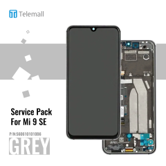 Xiaomi Mi 9 SE (M1903F2G) Display unit complete grey 5606101010B6 Service Pack Display