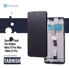 Xiaomi Redmi Note 9 Pro (M2003J6B2G) Display module LCD / Screen + Touch Tarnish  560003J6B200 Service Pack Display