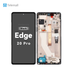 Motorola Moto Edge 20 Pro (XT2153-1 2021) Display unit complete black 5D68C19375