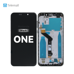 Motorola Moto One (XT1941 2018) Display unit complete black 5D68C11802