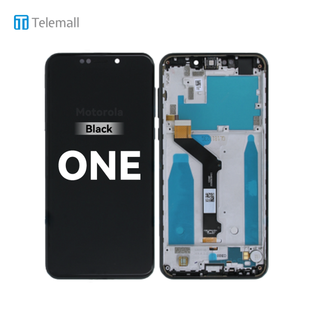 Motorola Moto One (XT1941 2018) Display unit complete black 5D68C11802