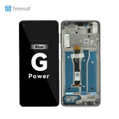 Motorola Moto G Power (XT2117 2021) Display unit complete blue 5D68C17769