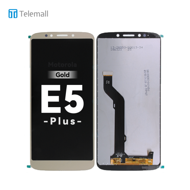 Motorola Moto E5 Plus (XT1924 2018) Display unit complete gold