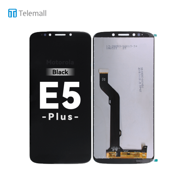 Motorola Moto E5 Plus (XT1924 2018) Display unit complete black 5D68C10513