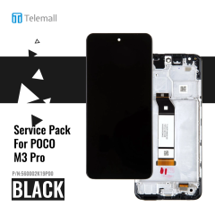 Xiaomi Poco M3 PRO Display module LCD / Screen + Touch Black 560002K19P00 Service Pack Display