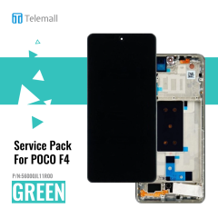 Xiaomi Poco F4 Display LCD Touchscreen +Frame Green 56000JL11R00