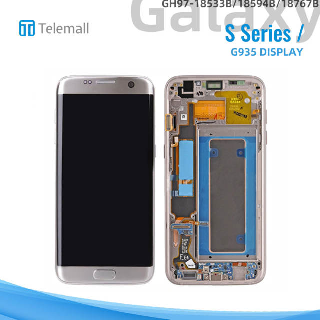 Samsung Galaxy SM-G935 (S7 EDGE 2016) Display module Silver LCD GH97-18533B/18594B/18767B