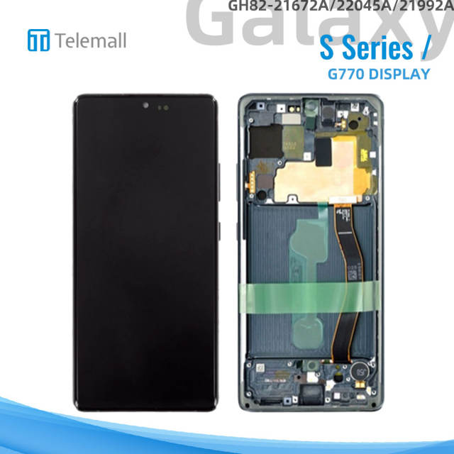 Samsung Galaxy SM-G770 (S10 Lite 2020) Display module PRISM BLACK LCD GH82-21672A/22045A/21992A