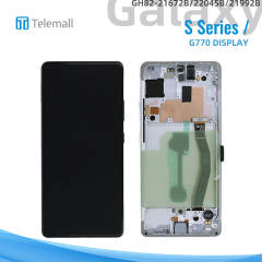 Samsung Galaxy SM-G770 (S10 Lite 2020) Display module PRISM SILVER/WHITE LCD GH82-21672B/22045B/21992B