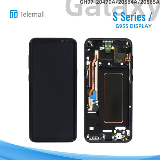 Samsung Galaxy SM-G955 (S8 Plus 2017) Display module BLACK LCD GH97-20470A/20564A/20565A