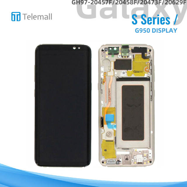 Samsung Galaxy SM-G950 (S8 2017) Display module Gold LCD GH97-20457F/20458F/20473F/20629F