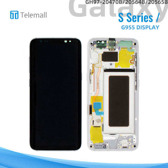Samsung Galaxy SM-G955 (S8 Plus 2017) Display module Silver LCD GH97-20470B/20564B/20565B
