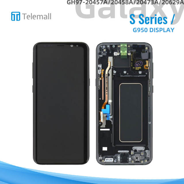 Samsung Galaxy SM-G950 (S8 2017) Display module Black LCD GH97-20457A/20458A/20473A/20629A