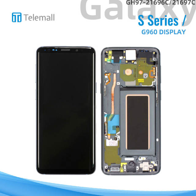 Samsung Galaxy SM-G960 (S9 2018) Display module TITANIUM GRAY LCD GH97-21696C/21697C