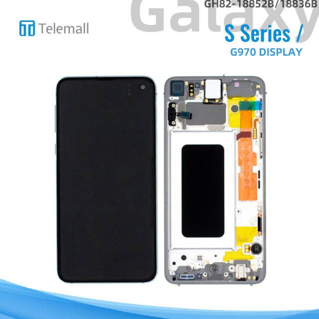 Samsung Galaxy SM-G970 (S10e 2019) Display module PRISM WHITE LCD GH82-18852B/18836B