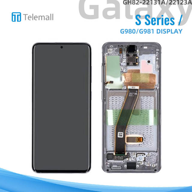 Samsung Galaxy SM-G980/G981 (S20 4G/5G 2020) Display module GRAY LCD GH82-22131A/22123A