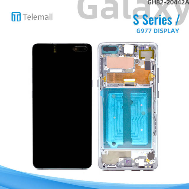 Samsung Galaxy SM-G977 (S10 5G 2019) Display module SILVER LCD GH82-20442A