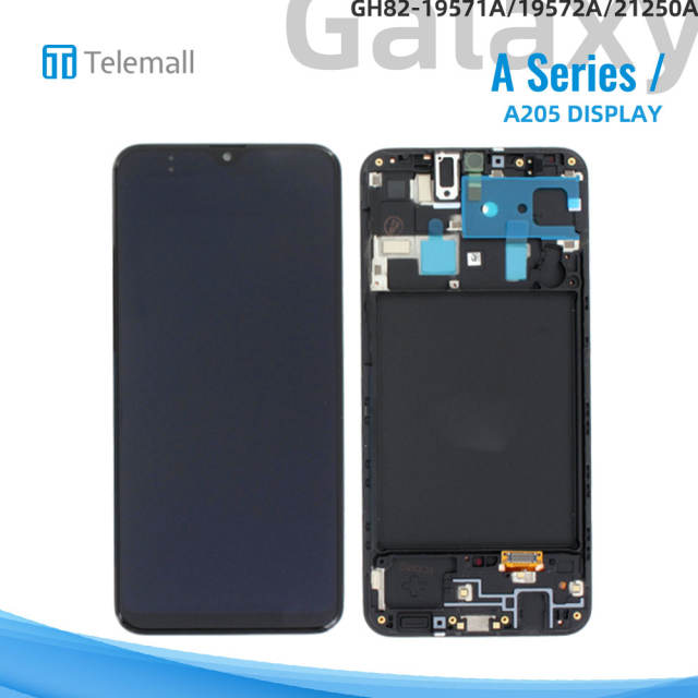 Samsung Galaxy SM-A205/M107 (A20/M10s 19) Display module  BLACK LCD (With Frame) GH82-19571A/19572A/21250A