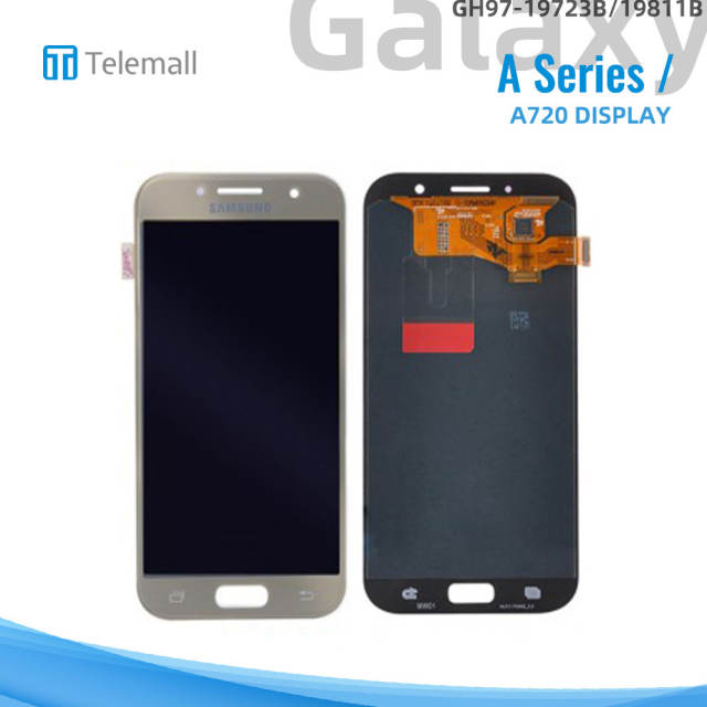 Samsung Galaxy SM-A720 (A7 2017) Display module GOLD LCD GH97-19723B/19811B