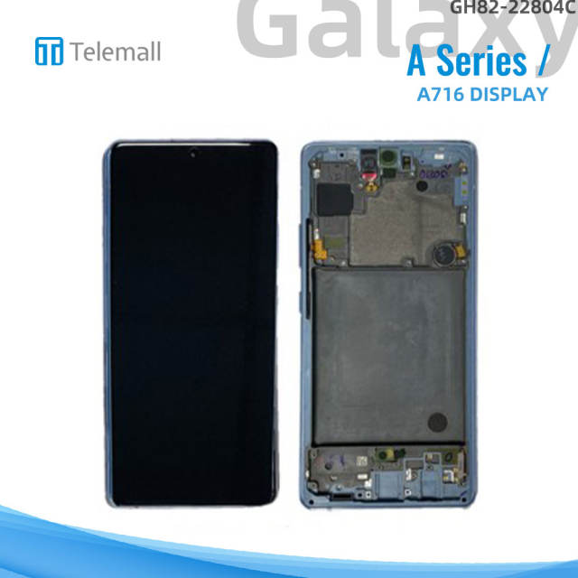 Samsung Galaxy SM-A716 (A71 5G 2020) Display module BLUE LCD GH82-22804C