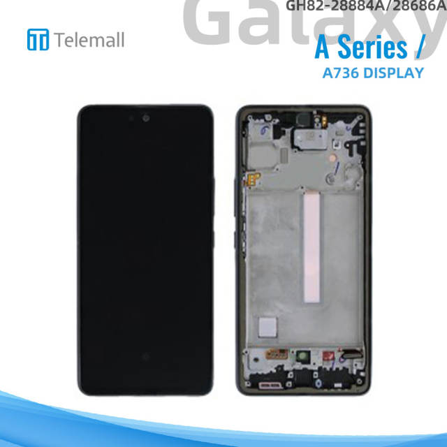 Samsung Galaxy SM-A736 (A73 5G 2022) Display module BLACK LCD GH82-28884A/28686A