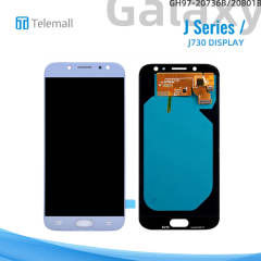 Samsung Galaxy SM-J730 (J7 Pro 2017) Display module SILVER/BLUE LCD GH97-20736B/20801B