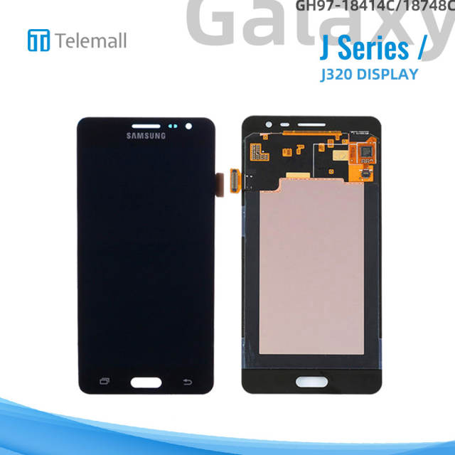 Samsung Galaxy SM-J320 (J3 2016) Display module BLACK LCD GH97-18414C/18748C