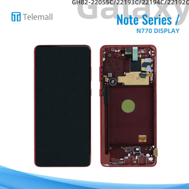 Samsung Galaxy SM-N770 (NOTE 10 Lite 2020) Display module AURA RED LCD GH82-22055C/22193C/22194C/22192C