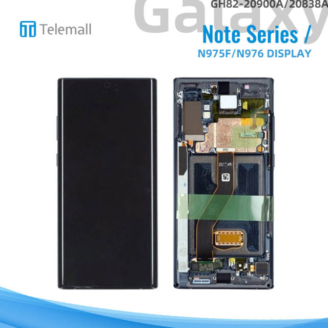 Samsung Galaxy SM-N975F/N976 (NOTE10 PLUS 2019) Display module AURA BLACK LCD GH82-20900A/20838A