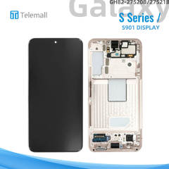Samsung Galaxy SM-S901 (S22 2022) Display module WHITE / CREAM / SKY BLUE LCD GH82-27520B/27521B