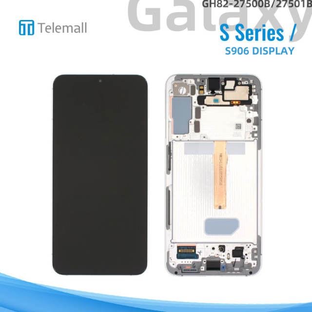 Samsung Galaxy SM-S906 (S22 Plus 2022) Display module WHITE/CREAM/SKY BLUE LCD LCD GH82-27500B/27501B