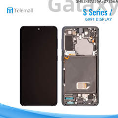 Samsung Galaxy SM-G991 (S21 5G 2021) Display module Phantom GRAY LCD (NO CAMERA) GH82-27255A/27256A