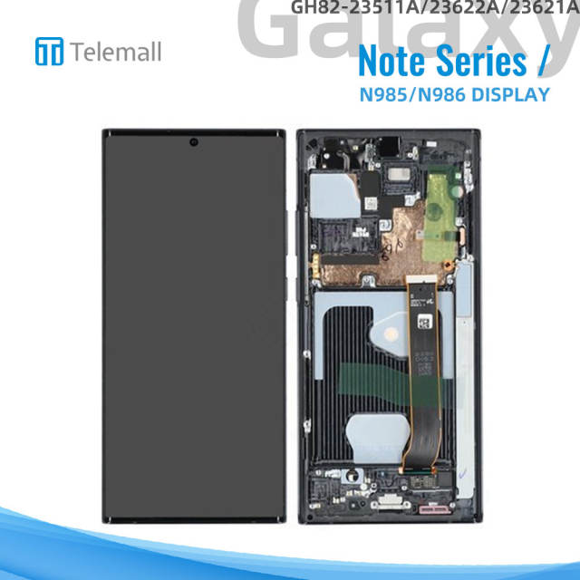 Samsung Galaxy SM-N985/N986 (NOTE20 Ultra 4G/5G 2020) Display module BLACK LCD GH82-23511A/23622A/23621A