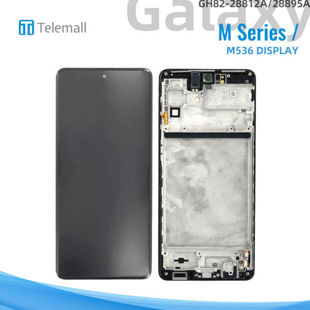 Samsung Galaxy SM-M536 (M53 5G 2022) Display module BLACK LCD GH82-24168A/23568A/24167A/24166A